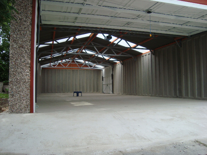 Garage concrete project in Queens